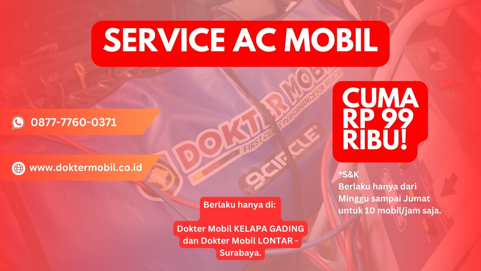 Service AC Mobil 