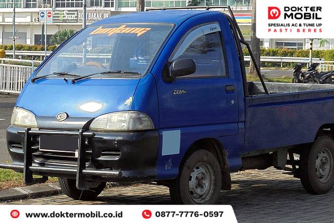 Pasang AC di Mobil Zebra