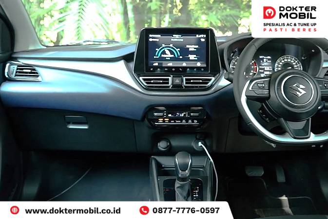 AC Mobil Baleno Panas