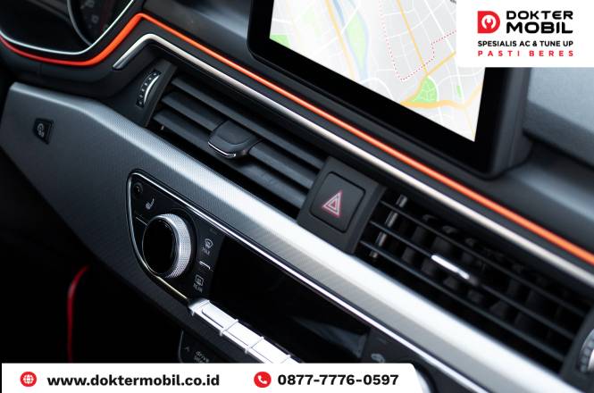 AC mobil bau kecut