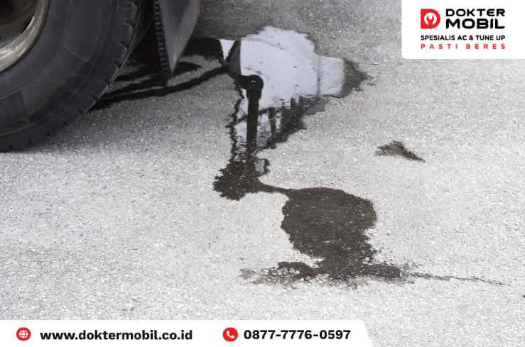 Air Buangan AC Mobil Berlendir