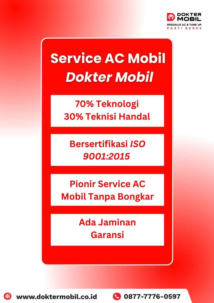 KEUNTUNGAN SERVICE AC MOBIL DI DOKTER MOBIL - doktermobil.co.id