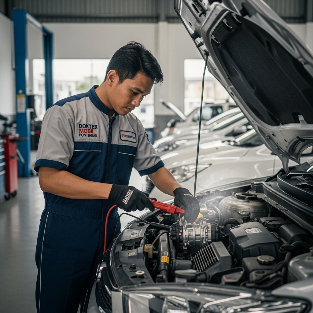 Atasi Penyebab Kompresor AC Overheat di Dokter Mobil Pontianak 1 kompresor ac