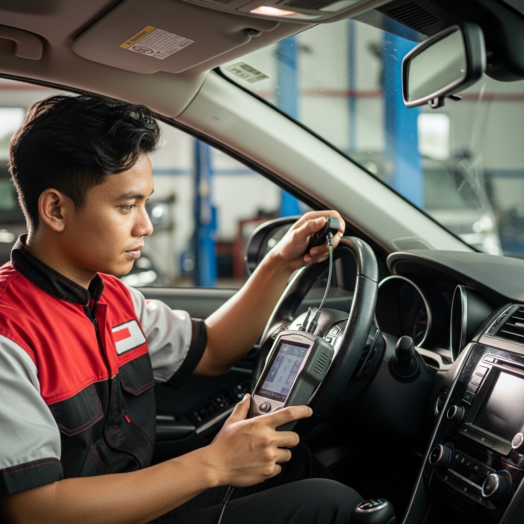 Getaran Kuat Saat AC Dinyalakan? Service Aja di Bengkel Mobil Pontianak 1 bengkel mobil pontianak