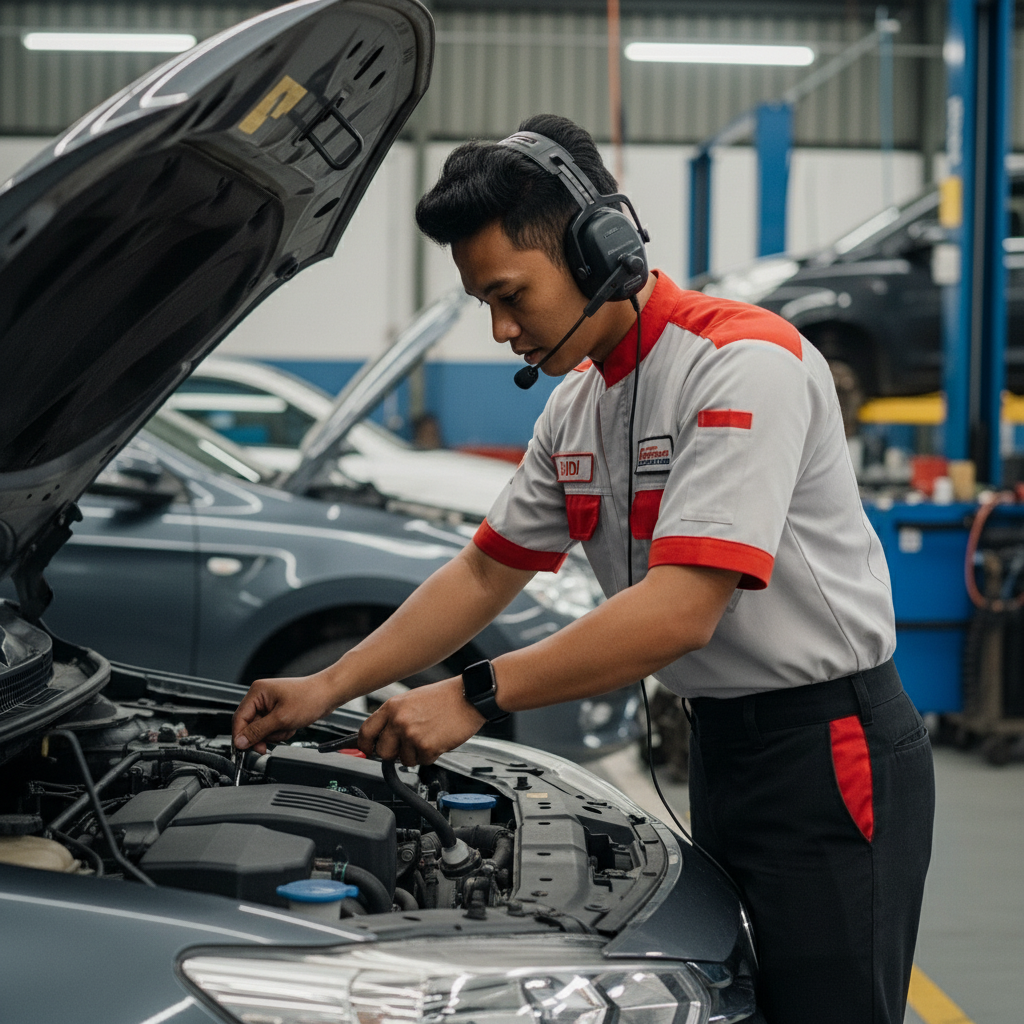 Jika AC Mobil Anda Berdengung Segera Perbaiki di Bengkel Mobil Pontianak 1 bengkel mobil