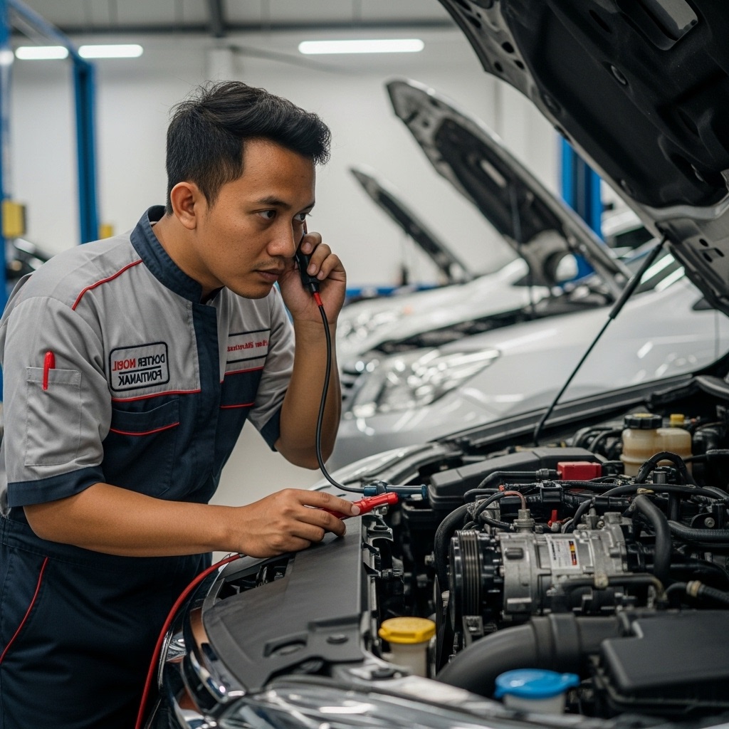 Kompresor AC Mobil Dengung Segera Diatasi Di Bengkel Pontianak 1 ac mobil dengung