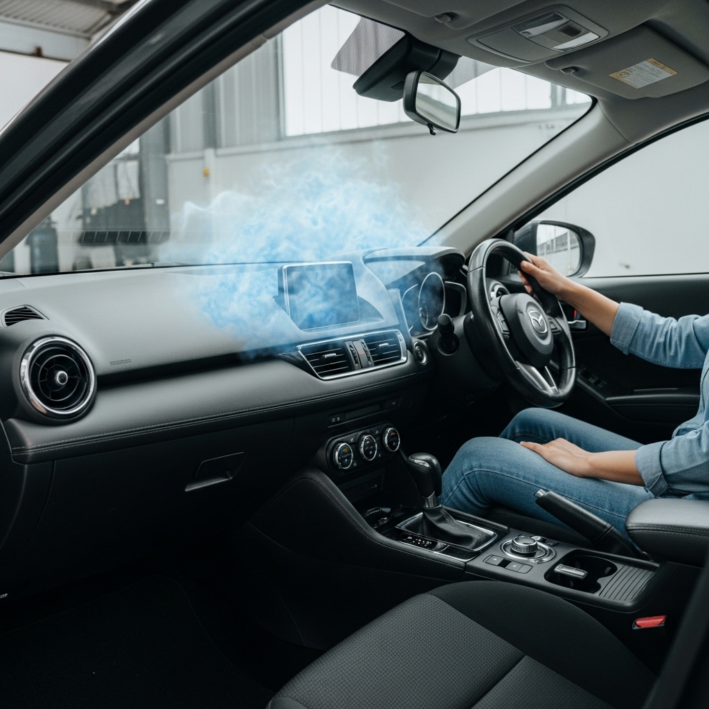 Jasa Perbaikan AC Mobil Mazda Tidak Dingin di Bengkel Mobil Pontianak 1 AC Mobil Mazda