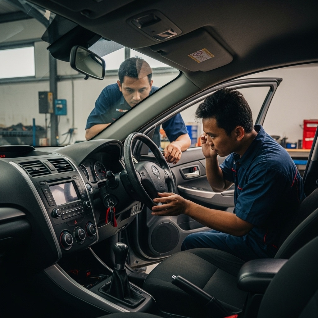 Perbaikan Suara AC Mobil Kasar Bawa ke Bengkel Mobil Pontianak 1 suara ac mobil kasar
