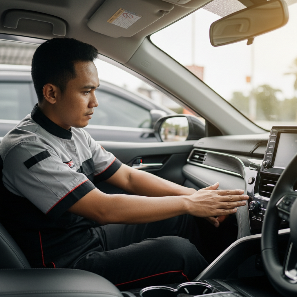 Service AC Mobil Bocor Netes Air di Bengkel Mobil Pontianak 1 ac mobil bocor