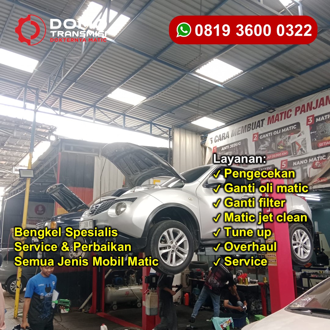 Bengkel Spesialis Mobil Nissan Matic Tangerang Paling Bagus