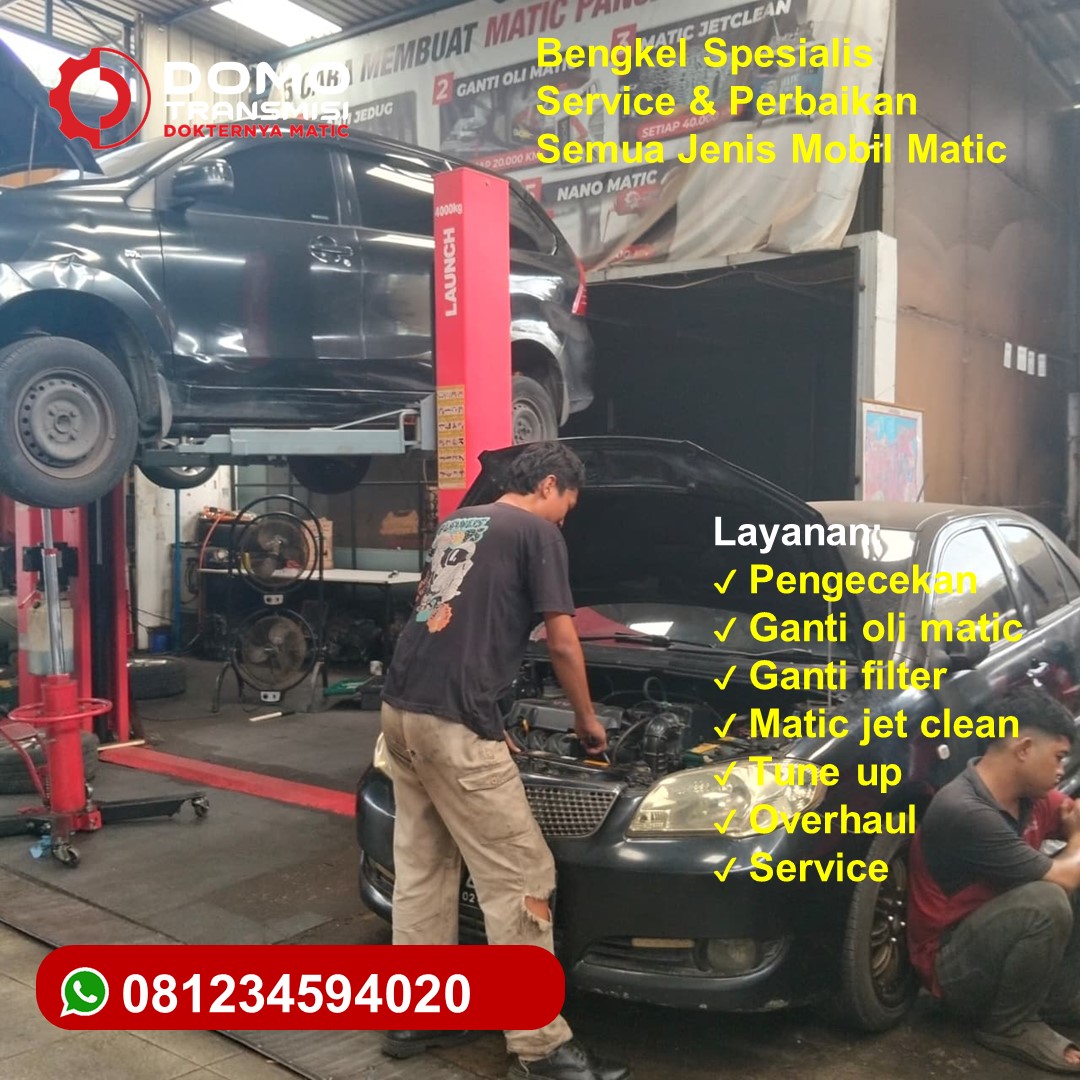 Solusi Bengkel Spesialis Mobil Matic Jakarta Barat Tepat, Transmisi Jadi Halus